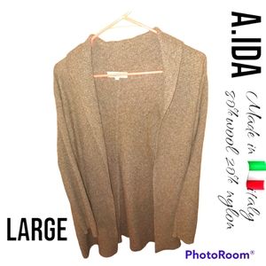 👽A.IDA 🇮🇹 80% wool cardigan